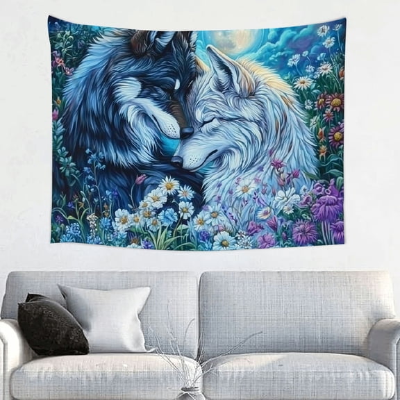 ZFLMY Tapestry Wall Hanging 100% Polyester for Living Room Bedroom Dorm Decoration Vivid Design Soft Lightweight Fabric Easy to Hang Indoor or Outdoor 4 Sizes Available 40x30in