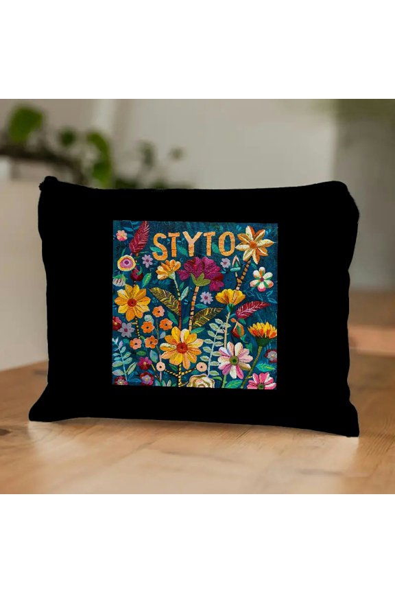 Tote Bag Travel Essentials Ladies Accessories, Funny Theme Canvas Makeup Bag 1743338335540000 Black