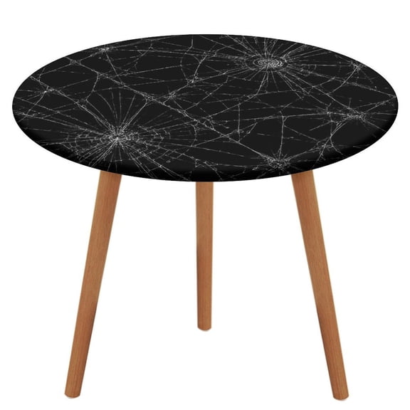 ZFLMY White Spider Web Seamless Texture Table Cloth, Waterproof Oil-Proof, Wipeable Spill-Proof Table Cover for Dining Table, Heavy Duty Durable Tablecloth for Kitchen, Party, Picnic, Home Decor,