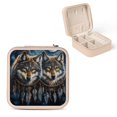 thumbnail image 1 of ZFLMY Wolfs Dream Catchers Painting Jewelry Box for Necklace, Ring, Earring - Mother's Day Gifts Pink, 1 of 5