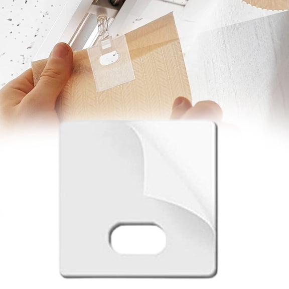ZFSBZBS 1 Pcs Vertical Blind Repair Tab Clear Vertical Blinds Replacement Slats Panels Self-Adhesive Blinds Replacement Fixers Window Blinds Repair Parts