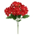 thumbnail image 1 of ZFSBZBS 1Pc 12.2 Inch Artificial Hydrangea Flowers Bouquets Hydrangea for Wedding Home Table Centerpieces Decor,Red, 1 of 9