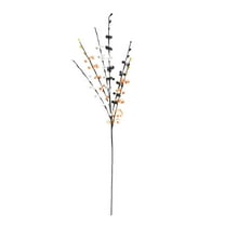 ZFSBZBS 1Pcs 22in Artificial Plum Blossom Flowers Bouquet for DIY Art Plant Home Wedding Table Centerpieces Vase Decoration White