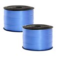 thumbnail image 1 of ZFSBZBS 2 Roll 0.5cm X 100 Yards Curling Ribbon-Balloon String for Art&Craft Decor,Gift Wrapping,Ribbons and Bows for New Year Birthday Gifts Blue, 1 of 5