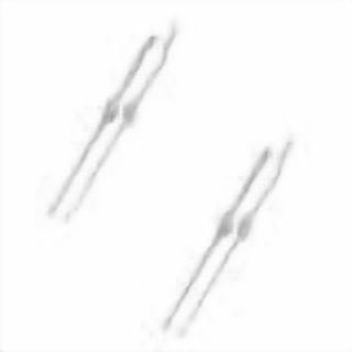 ZFSBZBS 2Pcs Easy to Use Chopsticks for Serving Snacks Chips Salad Bread, Keeping Finger Clean