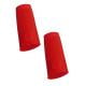thumbnail image 1 of ZFSBZBS 2Pcs Silicone Hot Handle Holder, Heat Resistant Potholder Rubber Pot Handle Cover for Cast Iron Skillets, Sleeve Grip, Frying Pans,Red, 1 of 5
