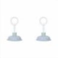 thumbnail image 1 of ZFSBZBS 2Pcs Sink Plunger,Bathroom Small Drain Plunger Portable Kitchen Sink Drain Suction Cup Liquid Plumber Clog Remover Easy To Unclog,Drain Cleaning Equipment,Blue, 1 of 9