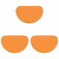 thumbnail image 1 of ZFSBZBS 3Pcs Silicone Bread Dough Scraper Bowl Spatula Curved Edge Flexible Bowl Scraper for Baking Food Scraper for Sourdough Bread Proofing Basket Pastry Cutter Tool, Orange, 1 of 7