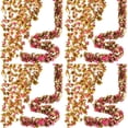 thumbnail image 1 of ZFSBZBS 4 Pack Rose Vine Flowers Artificial Flower,Hanging Rose Home Decor 98.4in Long for Sewing, Wedding Decorations, Headbands, DIY Crafts Making Red, 1 of 4