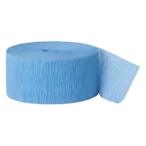 ZFSBZBS 984 Inch Crepe Paper Streamers, Streamers Party Supplies for Birthday Party Rainbow DIY Craft Christmas Halloween Wedding Various Holiday Decorations Blue2