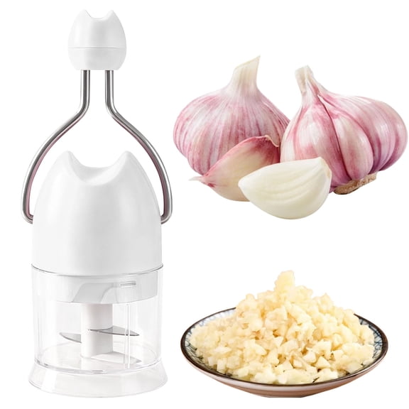 ZFSBZBS Chef Food Chopper, Vegetable Chopper, Onion Chopper, Garlic Chopper, Manual Hand Chopper For Vegetables Salads Onion Ginger Carrot Garlic Fruit Nuts, Dishwasher-safe