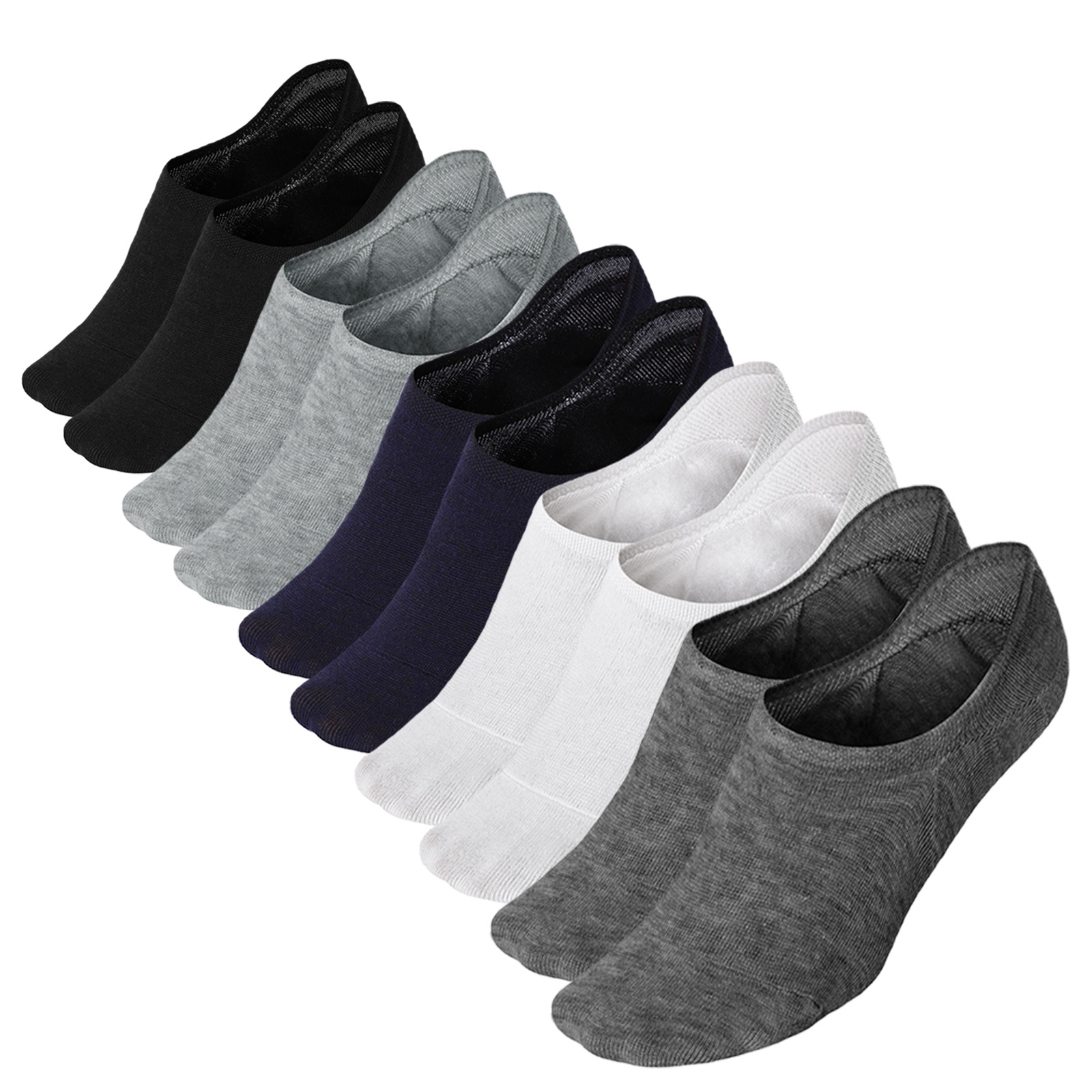 Ladies Breathable No Show Socks with Arch Support, 3 Pair - Walmart.com