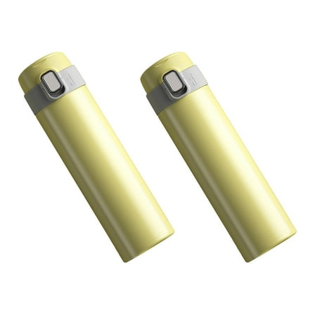 ZFYXGS 16 fl oz Insulated Stainless Steel Water Bottle Yellow