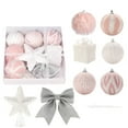 thumbnail image 1 of ZFYXGS 18Pcs Christmas Tree Ornaments Balls Pink on Sale and Clearance, 1 of 6