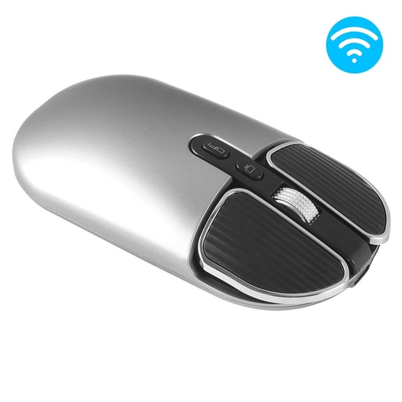 ZFYXGS 2.4G M203 USB Mute Mouse 500 Milliamp Metal Roller Mouse Wireless Charging Mouse