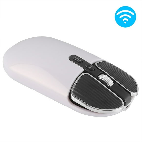 ZFYXGS 2.4G M203 USB Mute Mouse 500 Milliamp Metal Roller Mouse Wireless Charging Mouse