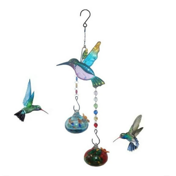 ZFYXGS 2024 New Wild Hummingbird Feeders Outdoor Squirrel Proof