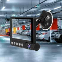 ZFYXGS 3 Channel Dash Cam Front And Rear Inside,1080P Dash Camera For Cars,Dashcam Three Way Car Camera With IR Night Vision,Loop Recording,Motion Detection