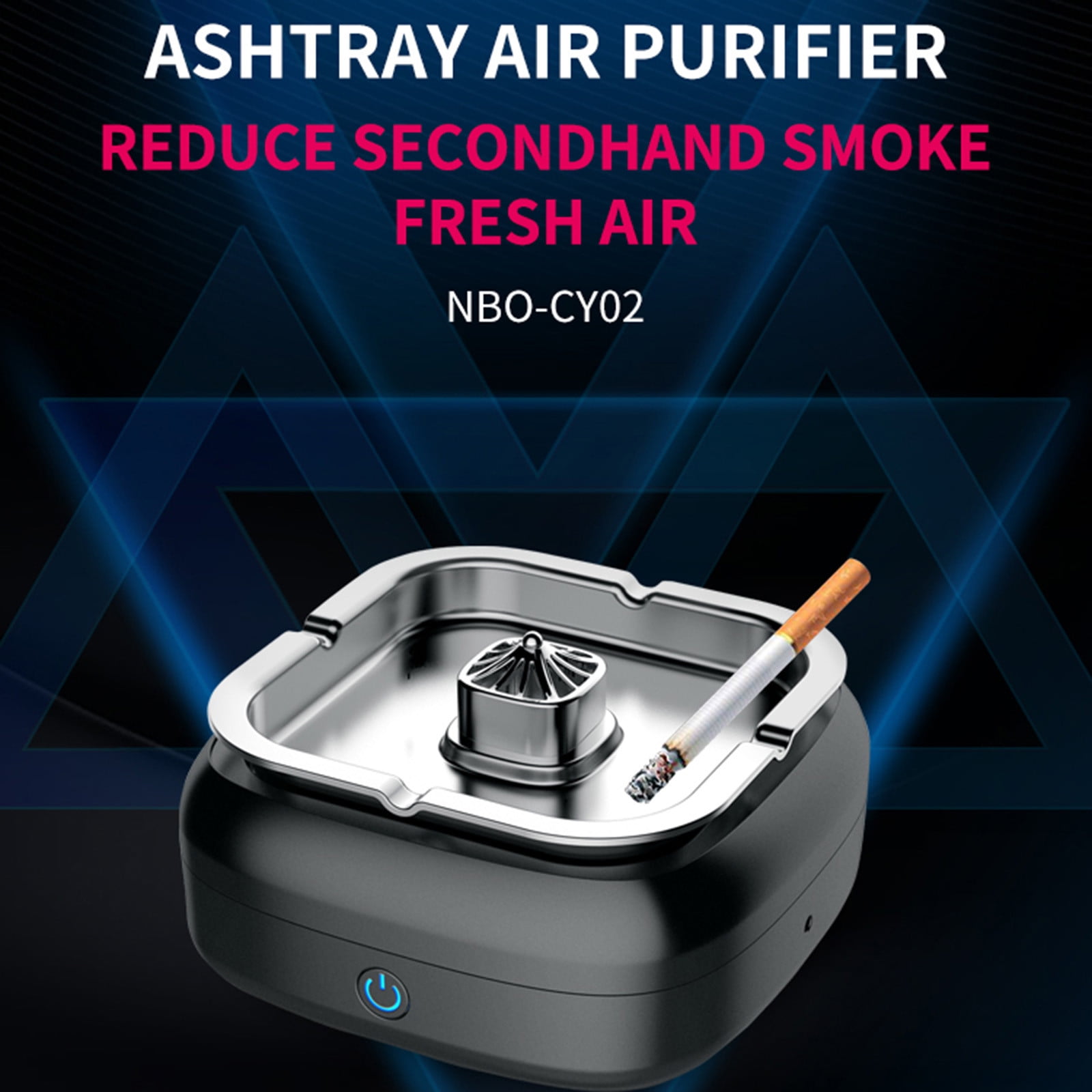 ZFYXGS Air Purifier for Home, Bedroom, Dorm, Large Rooms Silent Negative Ion Purifier