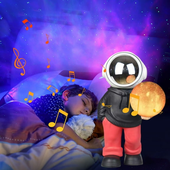 ZFYXGS Astronaut Wireless Bluetooth Speaker Colorful Night Light Mini Portable Small Speaker Ornament