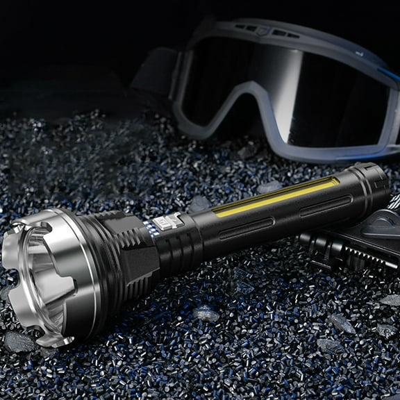ZFYXGS Brightest Outdoor Flashlight 1000 Lumens LED Flashlight LED Light Rechargeable Powerful Torch Long Throw Up To 100-300 Meters