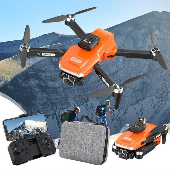 ZFYXGS Brushless Dual Camera 360 Degrees Obstacle Avoidance Drone 8K HD Aerial Photography Folding Flying Machine Positioning Remote Control Aircraft