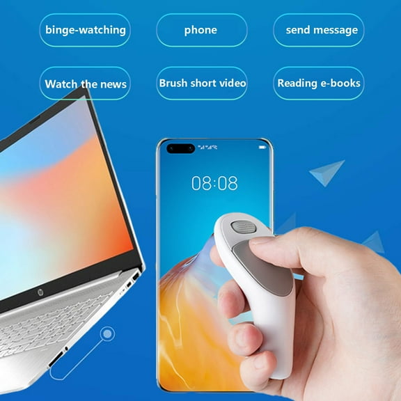 ZFYXGS CMS01 Mobile Phone Thumb Mouse Smart Bluetooth Tablet PC Palm Lazy Mobile Phone Convenient Mouse