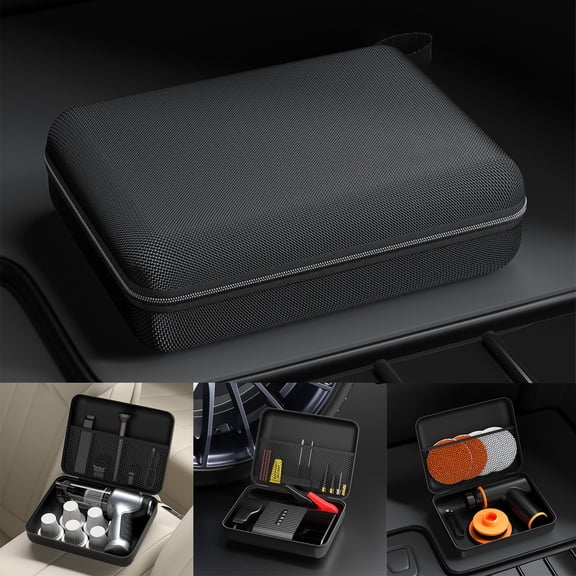 ZFYXGS Car Vacuum Cleaner Storage And Organization Bag Earphone Charger Storage Box Battery Storage Bag Digital Accessories Pack