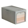thumbnail image 1 of ZFYXGS Cotton And Linen Foldable Storage Box Wardrobe Finishing Oxford Cloth Storage Folding Storage Box Clothing Storage Box, 1 of 7