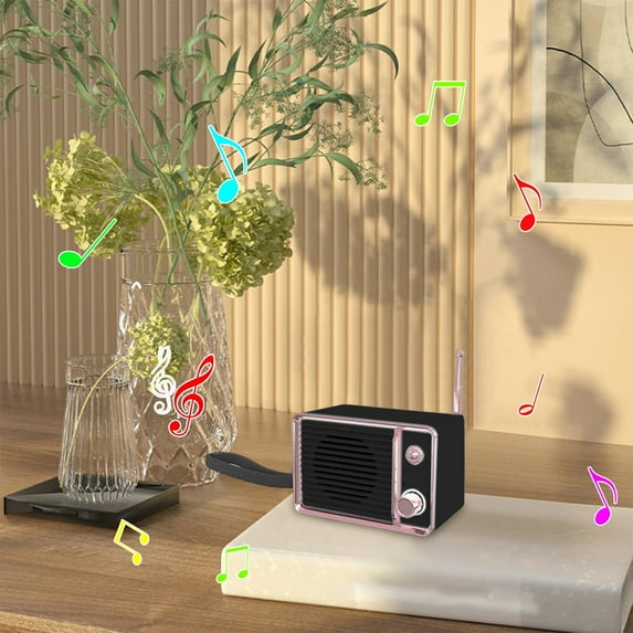 ZFYXGS DW01 Wireless Bluetooth Audio Outdoor Portable Creative Retro Style Emotional Gift TV Wireless Bluetooth Speaker