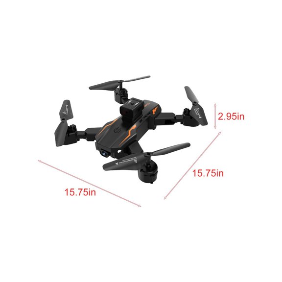 ZFYXGS Drone HD Aerial Photography Camera Remote Control Aircraft Four-sided Obstacle Avoidance Four- Folding Flying Machine Toys