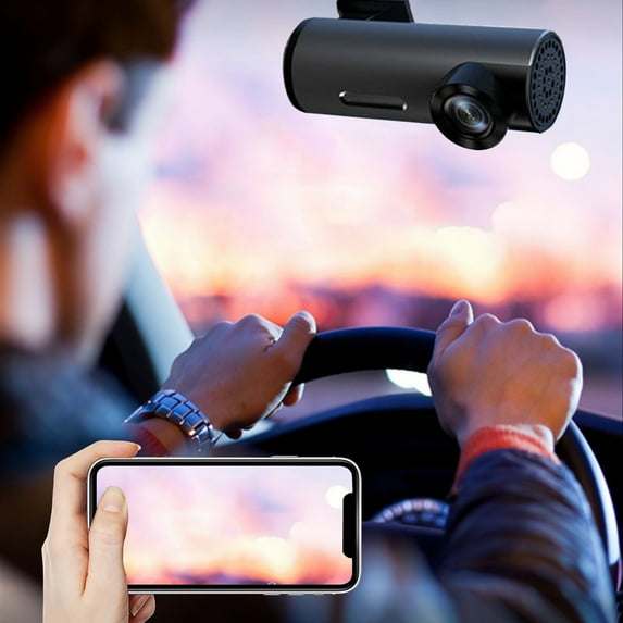 ZFYXGS Dsh Cam,1080P HD,Built In WiFi Smart Dash Camera For Cars,150° Wide-Angle FOV,WDR,Night Vision,Support APP Real-Time Viewing