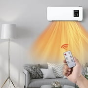 ZFYXGS Ductless Air Conditioner, Portable Air Conditioners, Wall Mounted Air Conditioner and Heater with Remote Control for Home Office Bedroom 1500w