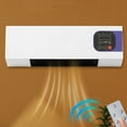 thumbnail image 1 of ZFYXGS Ductless Air Conditioner, Portable Air Conditioners, Wall Mounted Air Conditioner and Heater with Remote Control for Home Office Bedroom 1500w, 1 of 7