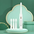 thumbnail image 1 of ZFYXGS Electric Toothbrush for Adults, 2 Brush Heads and 5 Modes, White, IPX7 Waterpoorf, 1 of 6