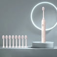 thumbnail image 1 of ZFYXGS Electric Toothbrush for Adults, 8 Brush Heads, Pink, 1 of 6