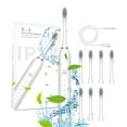 thumbnail image 1 of ZFYXGS Electric Toothbrush for Adults, 8 Brush Heads and 6 Modes, White, 1 of 6