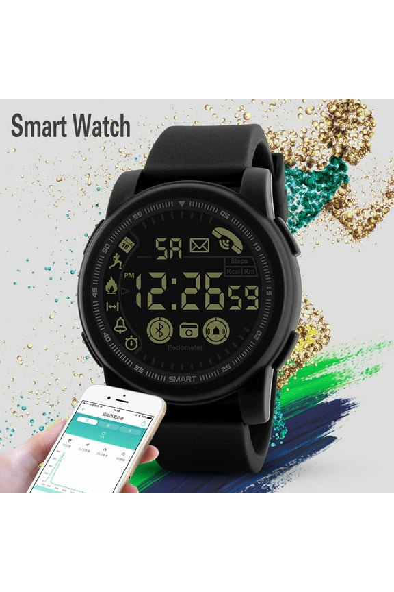 Fitness Bluetooth Smart Watch Sport Pedometer for Android iOS