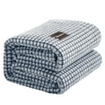 thumbnail image 1 of ZFYXGS Fleece Throw Blanket, Soft Lightweight Plus Blanket for Bed, 71 x 79 Inches, Gray, 1 of 5