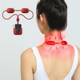 thumbnail image 1 of ZFYXGS Hanging Neck Massager for Pain Relief Deep Tissue, Electric Portable Massager with Heat, Portable Neck Massager Gift for Women Men, 1 of 5