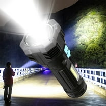 ZFYXGS High Power Led Flashlights Camping Torch With Cob Side Light Rechargeable Portable Hand Lantern 4 Lighting Mode