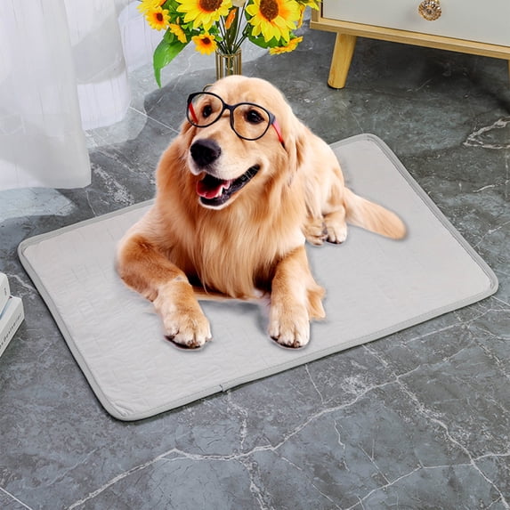 ZFYXGS Ice Silk Cooling Dog Bed, Cat Bed, Pet Mat Portable Washable Large Under $10