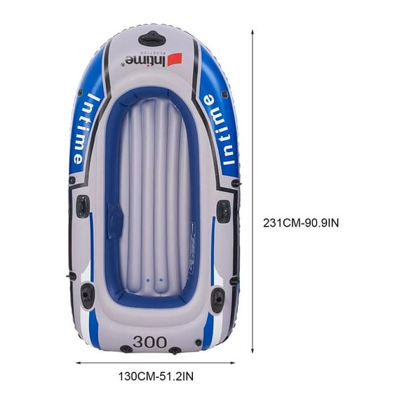 ZFYXGS Intime 2/3/4 People Fishing Boats Kayak Wear- Inflatable Boats