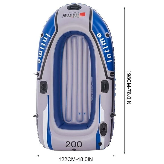 ZFYXGS Intime 2/3/4 People Fishing Boats Kayak Wear- Inflatable Boats