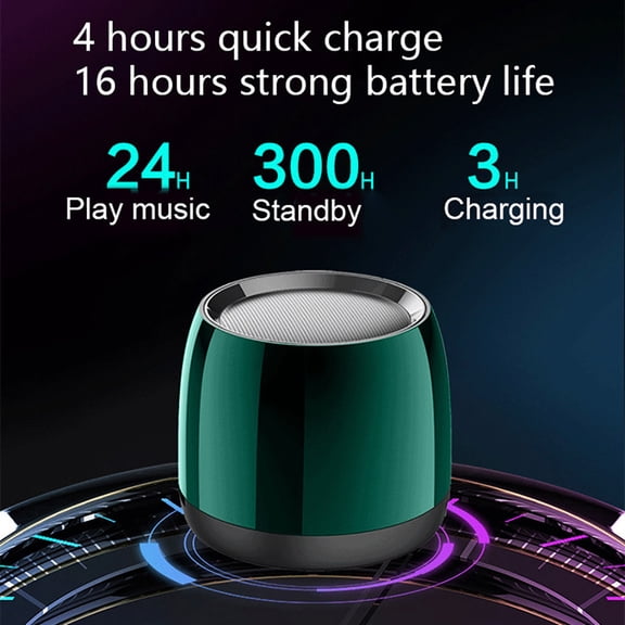 ZFYXGS Mini Portable Bluetooth+FM MP3 Speaker Recharge Music Subwoofer SuperBass Stereo