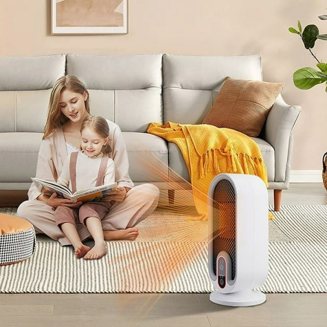 ZFYXGS Mini Portable Electric Space Heater Energy Efficient Thermostats