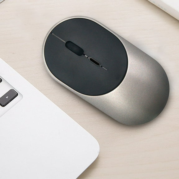 ZFYXGS Mute Wireless-mode Mouse Thin And Easy Key Mute Plug And Play Compatible Rechargeable Ergonomic Design Three-way DPI Adjustment