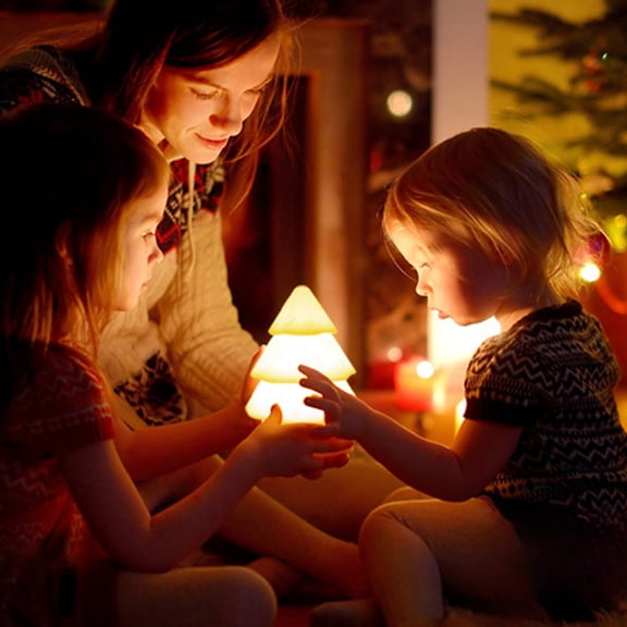 ZFYXGS Night Light Desktop Light Silica Gel Pat Light Holiday Light Decorative Light Silica Gel Colorful Ambience Light Clearance