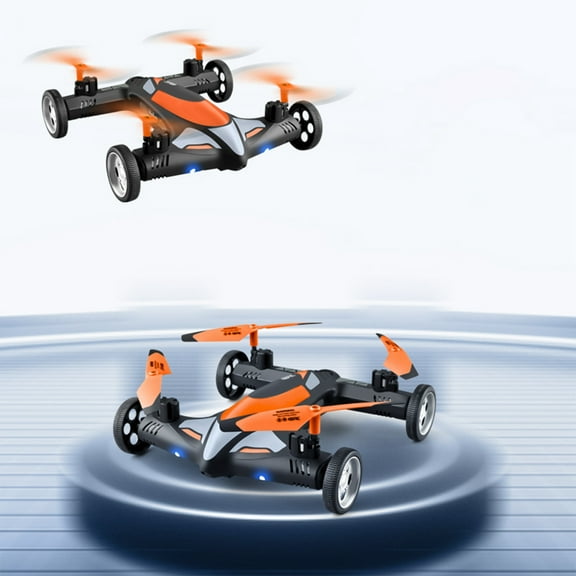 ZFYXGS RC Drone for Kids, Quadcopter Drone Car Hybrid Toy with Wheels, No Camera, Drones with 360° Flips Stunt Gifts for Boys Girls on Clearance