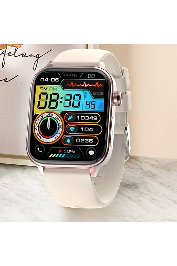 Smart Watch Bluetooth Talk Heart Meter Step Distance Voice Assistants Smart Bracelet Sports Watch